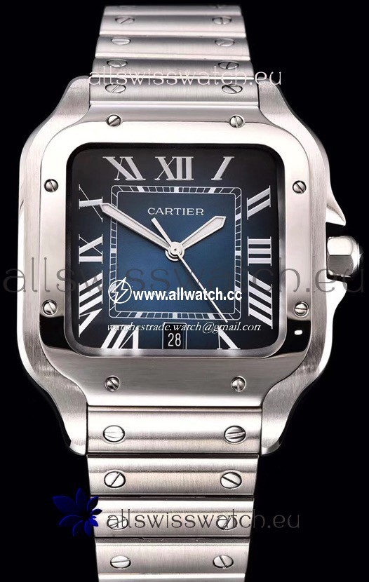Cartier Santos De Cartier XL 1:1 Mirror - 40MM Stainless Steel