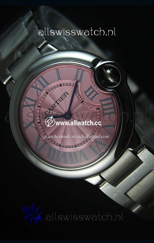 Ballon De Bleu Pink Dial 36MM with Quartz Movement