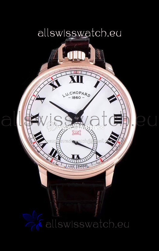 Chopard Louis-Ulysse The Tribute Rose Gold White Dial