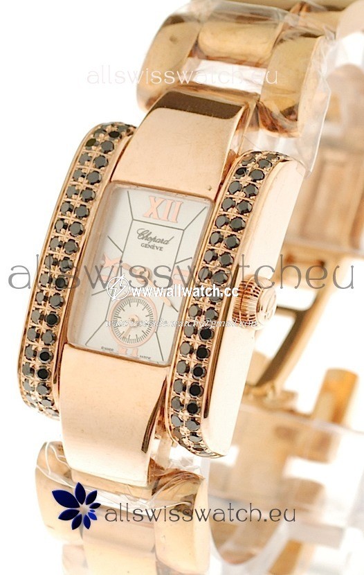 Chopard La Strada Ladies Pink Gold