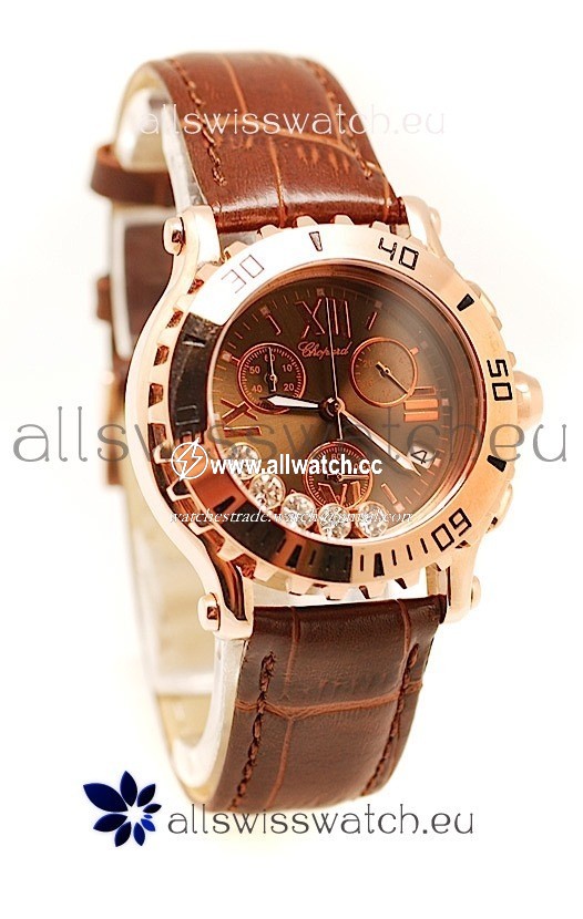 Chopard Happy Sport Ladies Gold