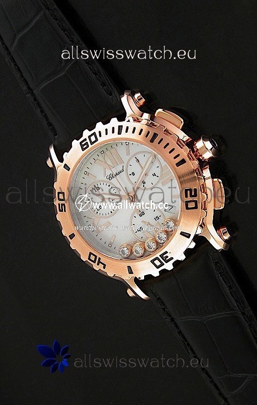 Chopard Happy Sportin Black Strap