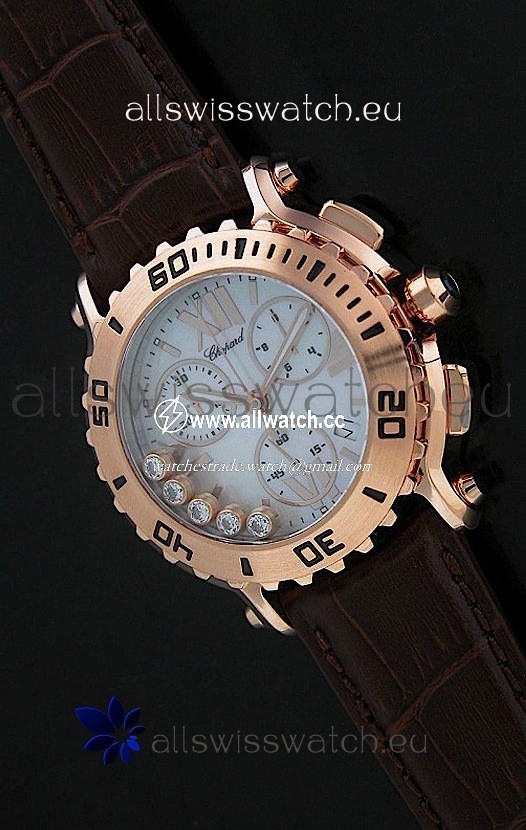 Chopard Happy Sportin Brown Strap