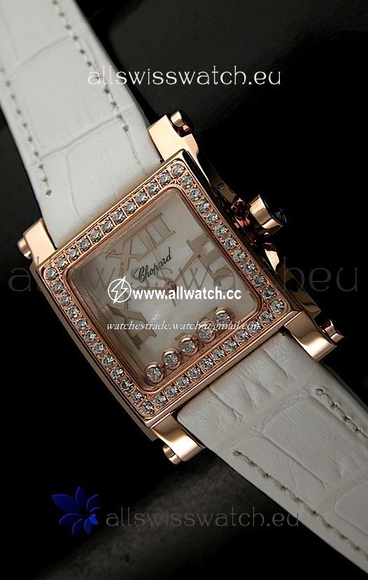 Chopard Happy Sportin Shell White Dial