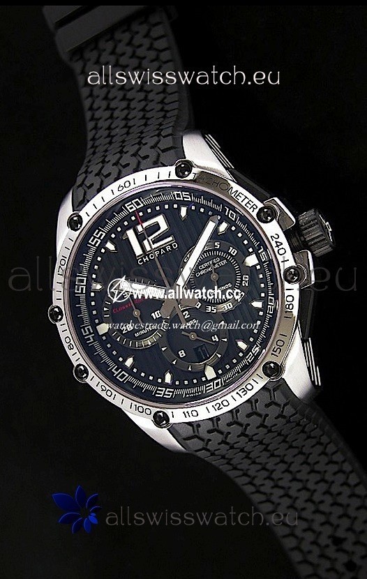 Chopard Classic Racingin Black Strap