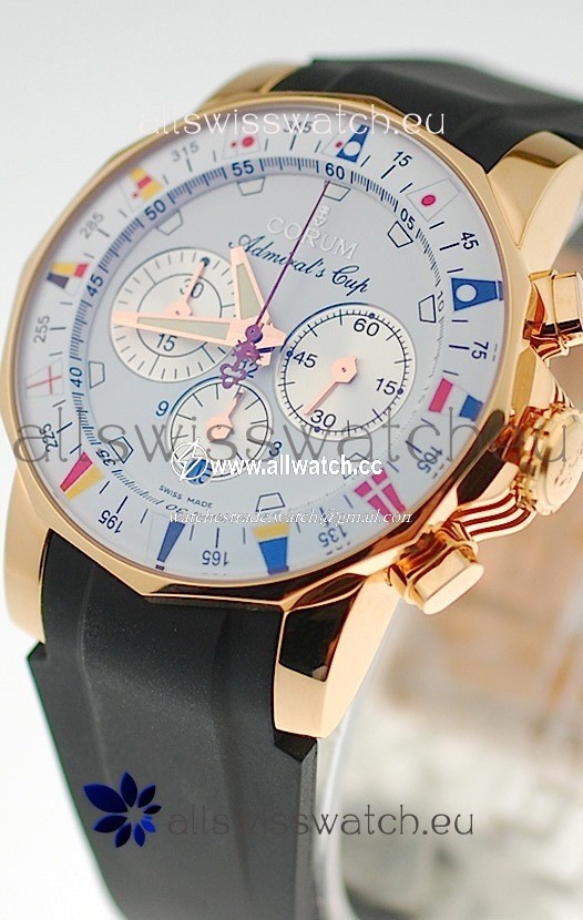 Corum Admirals Cup Chronograph Gold