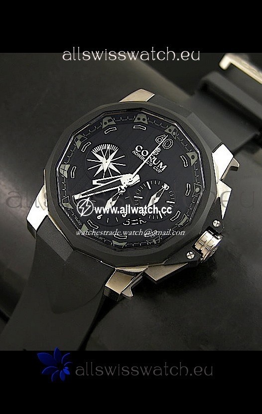 Corum Admiral's Cup Challengein Black Dial