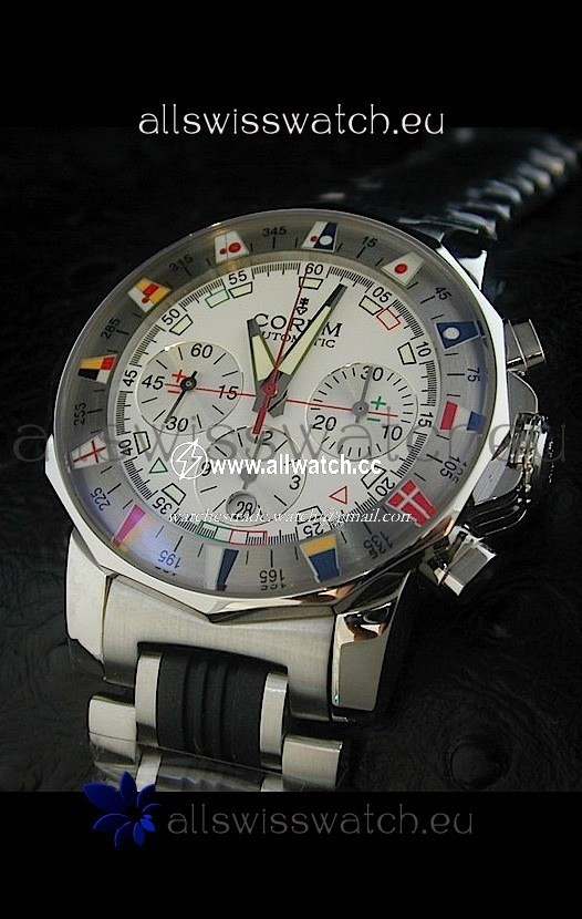 Corum Admiral's Cup Challengein White Dial