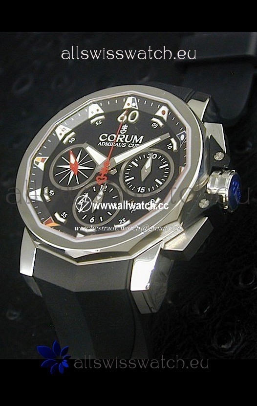 Corum Admiral's Cup Challengein Black Dial