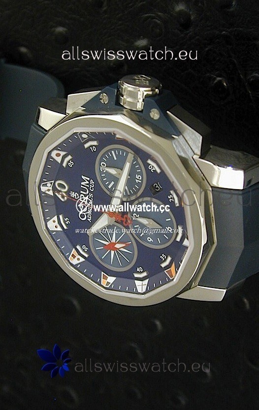 Corum Admiral's Cup Challengein Blue Dial