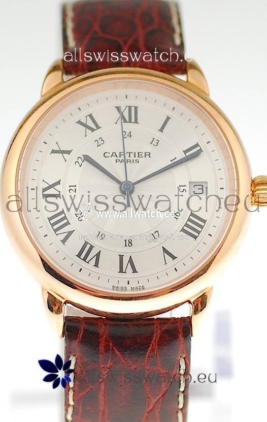 Ronde De Cartier Louis Pink Gold