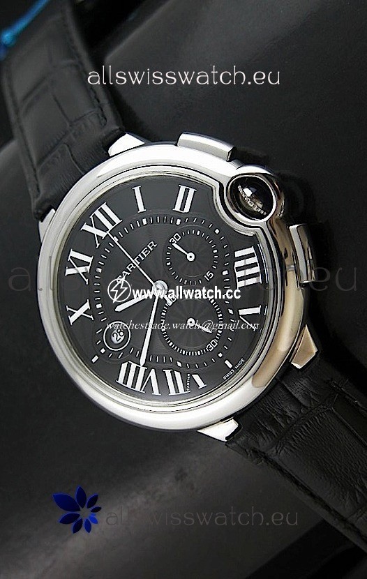Cartier Ballon de in Black Dial