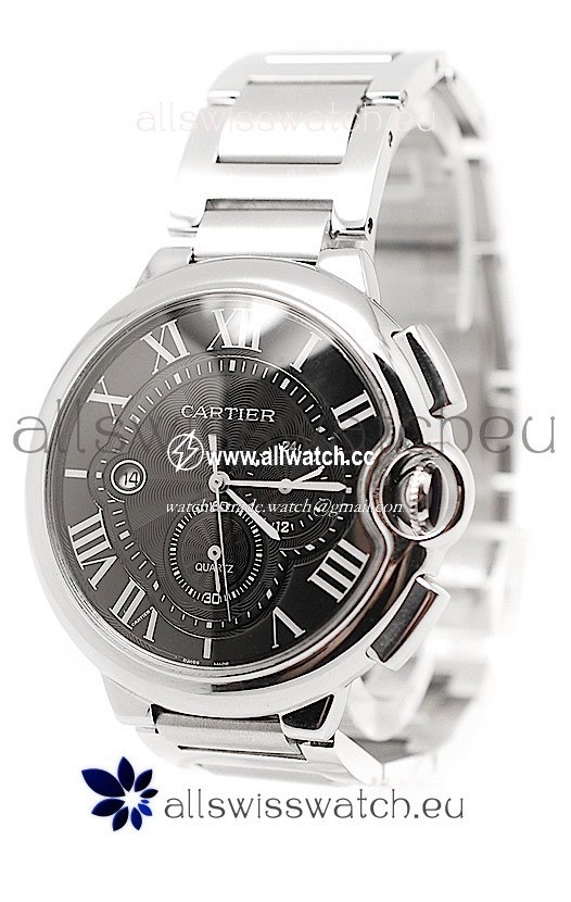Ballon De Cartier Chronographin Black Dial