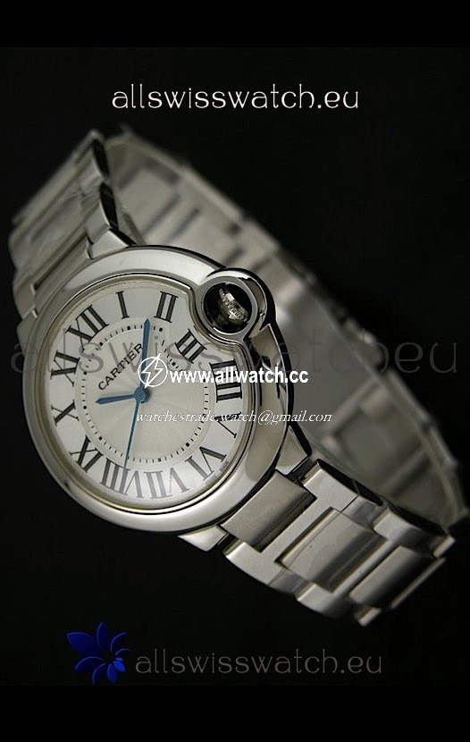 Ballon De Bleu Cartier Steel Casing