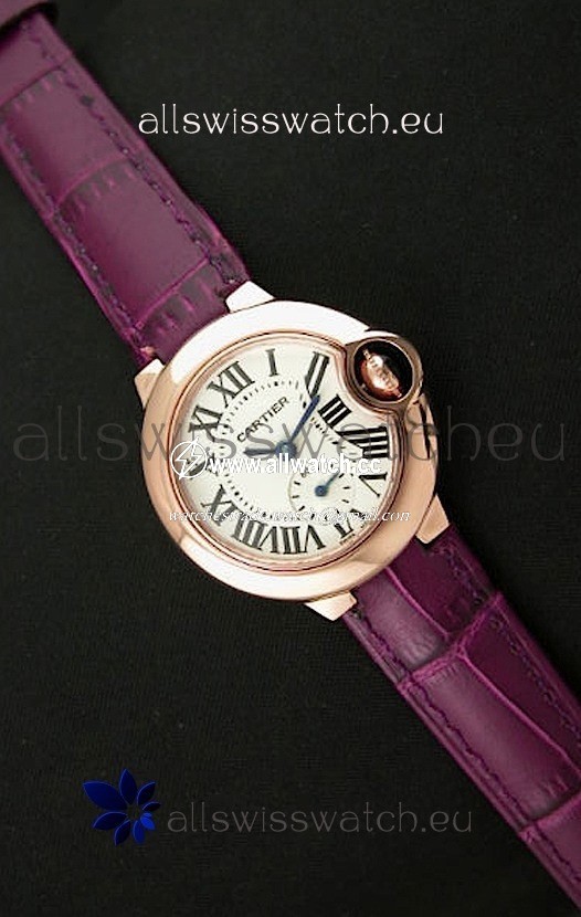 Cartier Ladies in Rose Gold Casing