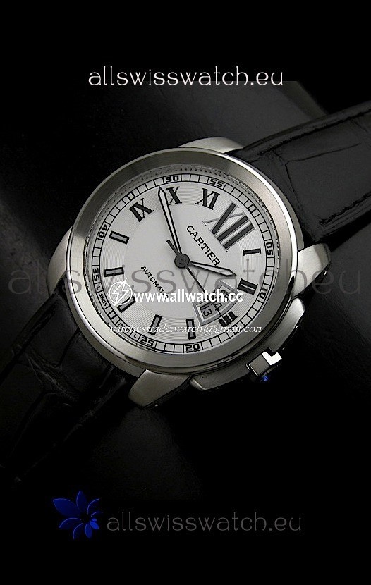 Cartier Calibre de Cartier Automatic in White Dial