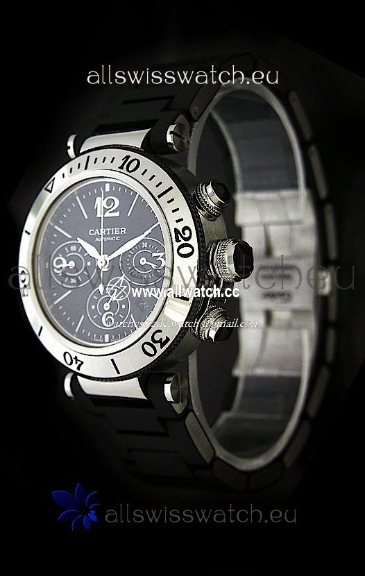 Cartier Pasha dein Black Dial