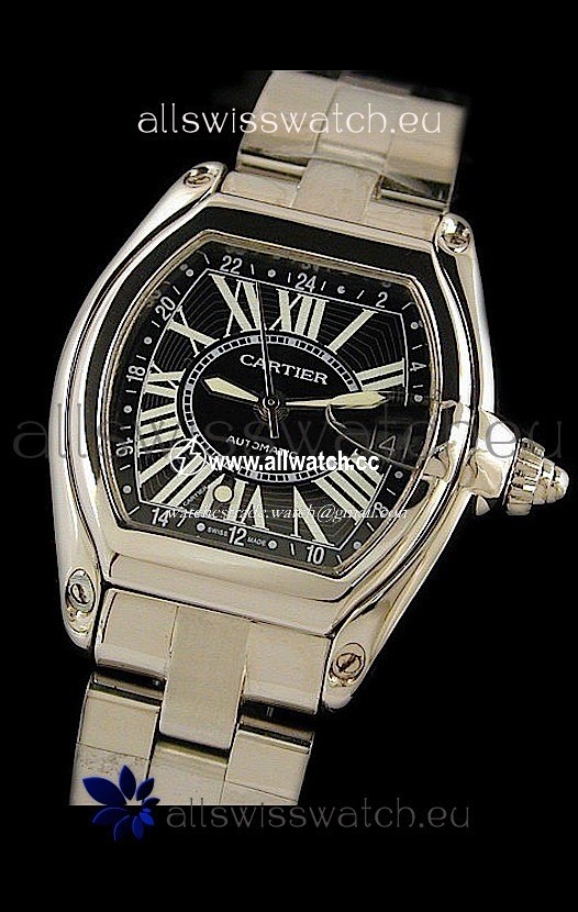 Cartier Roadster Automatic in Black Dial