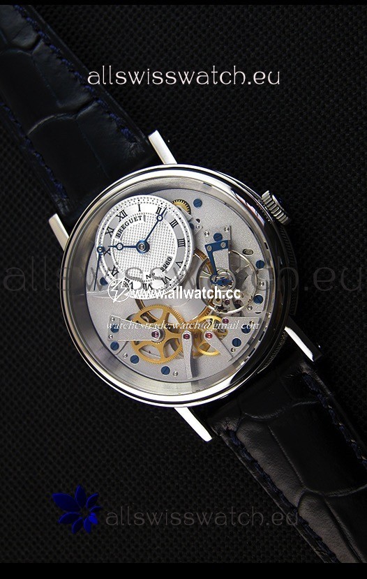 Breguet Tradition 7057BB/11/9W6 Pink Gold Dual Tourbillon 1:1 Mirror
