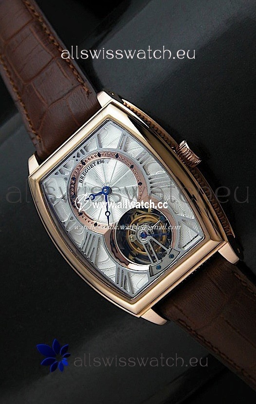 Breguet 986 AI in Silver & Golden Dial