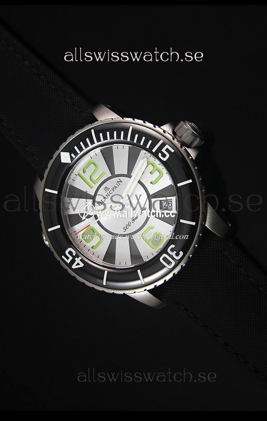 Blancpain 500 Fathomsin White Dial - 1:1 Mirror Edition