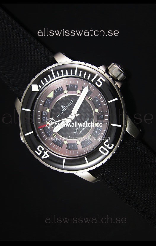 Blancpain 500 Fathomsin Grey Carbon Dial - 1:1 Mirror Edition