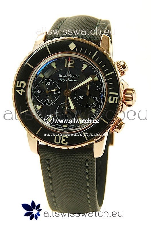 Blancpain Fifty Fathoms Flyback Chronograph Swiss