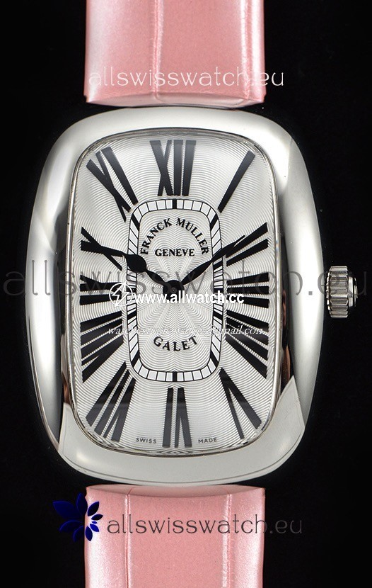 Franck Muller Galet Ladies Quartz Pink Strap