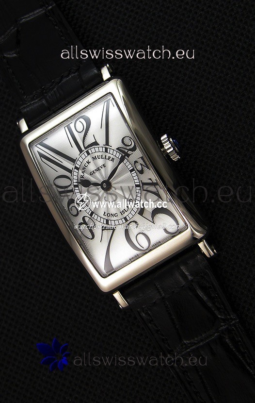 Franck Muller Long Island Ladies in Quartz Movement Black Strap