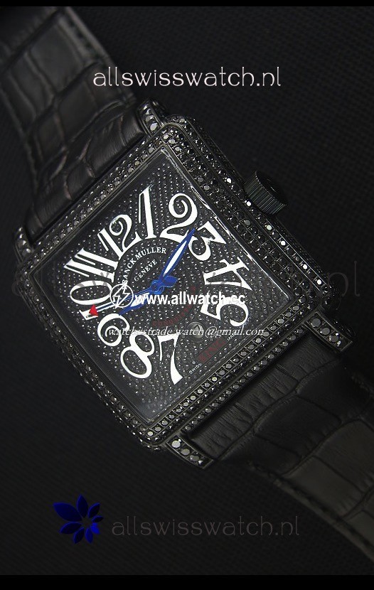 Franck Muller Conquistador King Automaticin Black PVD Case