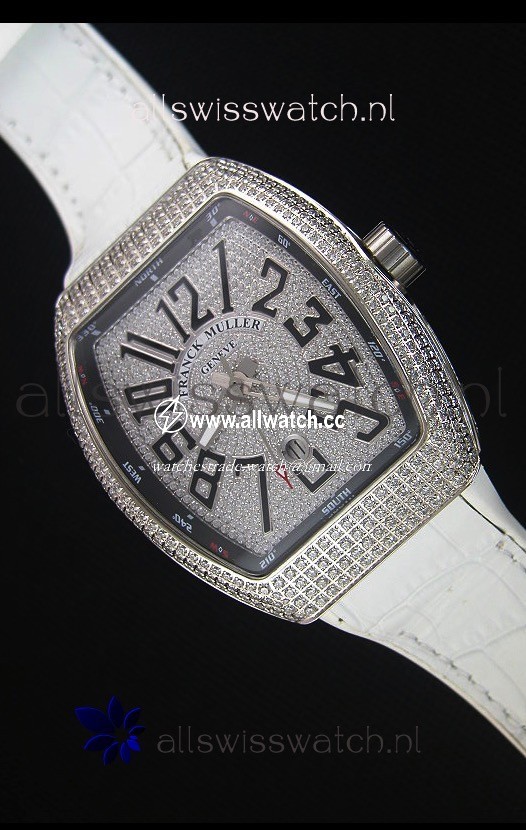 Franck Muller Vanguardin Diamonds Encrusted Dial