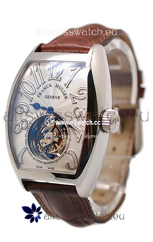 Franck Muller Aeternitas Tourbillon Gold in Brown Strap