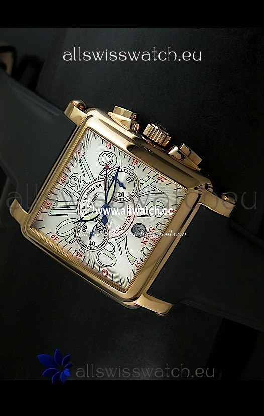 Franck Muller King Conquistador Cortez 10000 Rose Gold