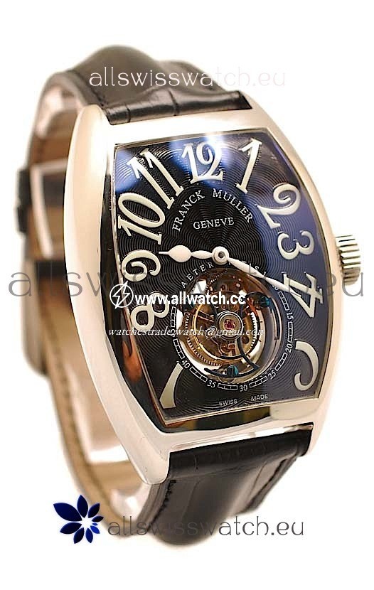 Franck Muller Aeternitas Tourbillonin Black Strap