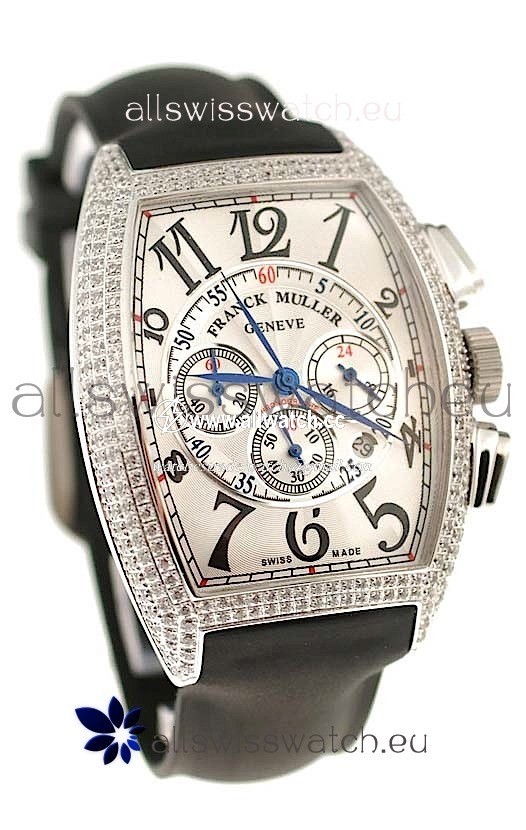 Franck Muller Master of Complicationsin Diamond Bezel