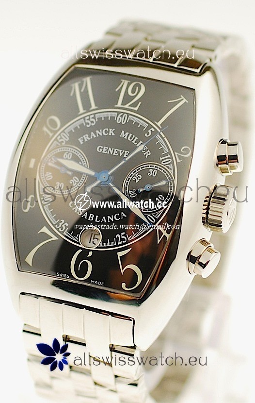Franck Muller Casablanca Chronograph in Black Dial