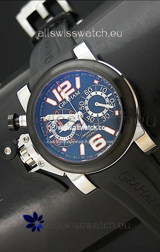 Graham Chronofighterin Blue Dial