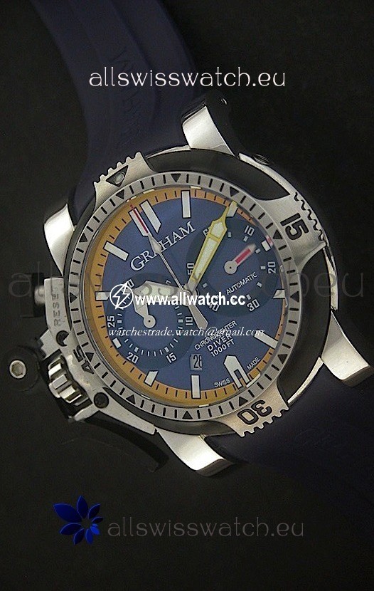 Graham Chronofighter Oversizein Black Dial