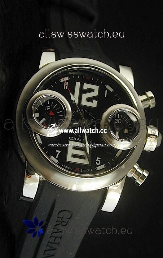 Graham Chronograph Swordfishin Black Dial