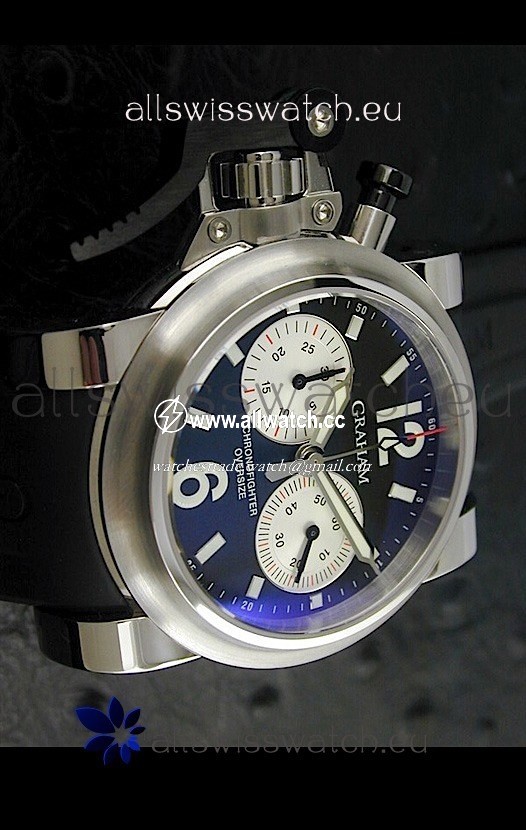 Graham Chronofighterin Black Dial