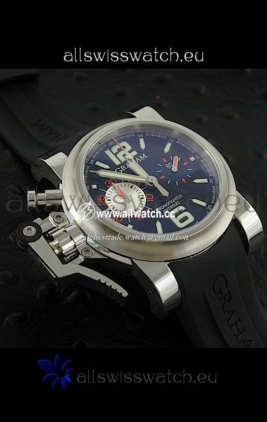 Graham Chronofighter Oversizein Black Dial