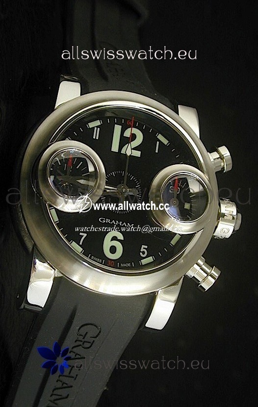 Graham Chronograph Swordfishin Black Dial