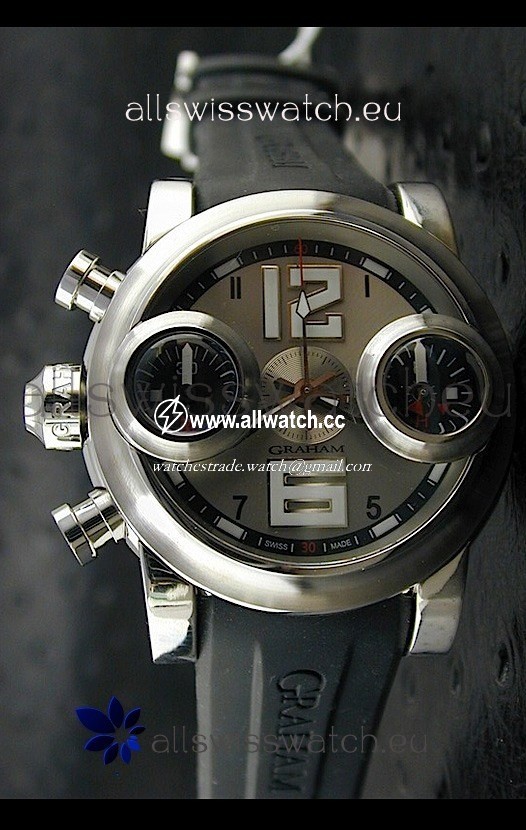 Graham Chronograph Swordfishin Light Grey Dial