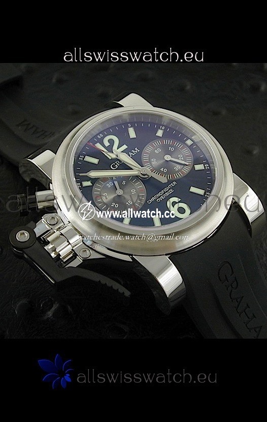 Graham Chronofighter Oversizein Black Dial