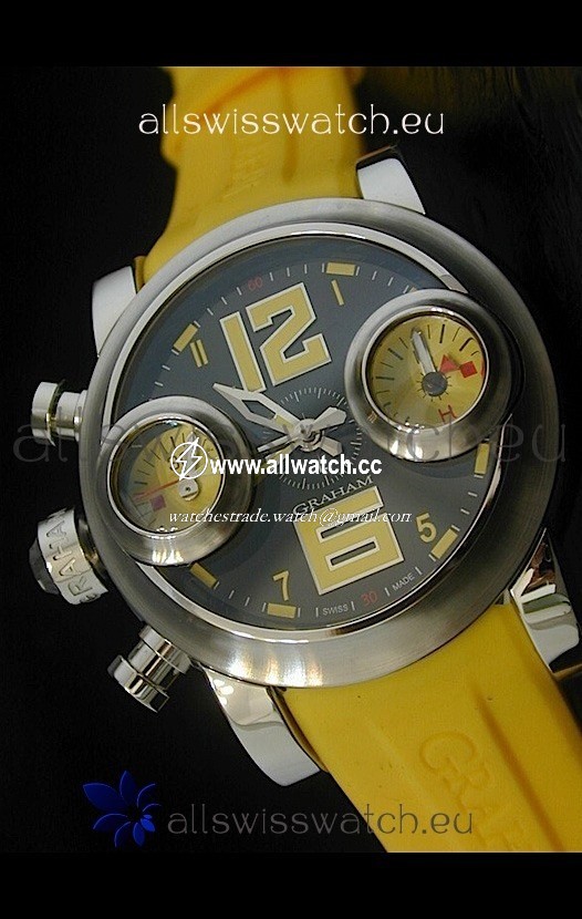 Graham Chronograph Swordfishin Black Dial