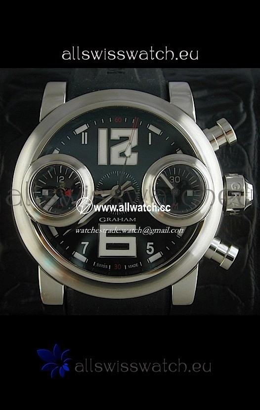 Graham Chronograph Swordfishin Black Dial