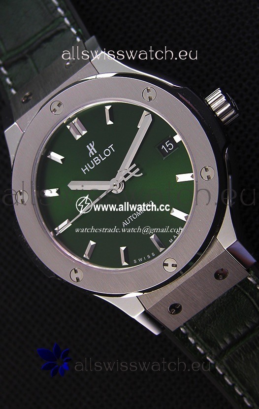 Hublot Big Bang Classic Fusion 38MM 1:1 Mirror Green Dial