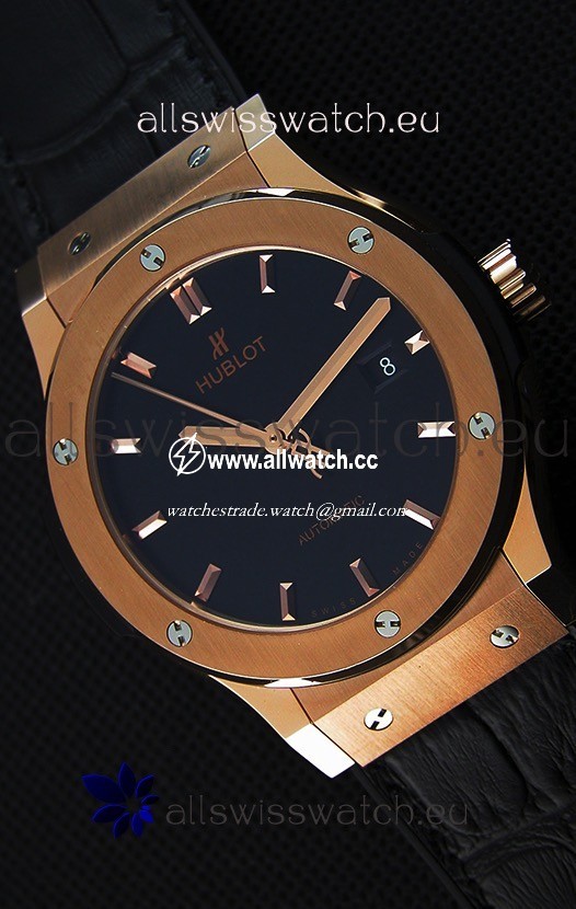 Hublot Classic Fusion King Gold- 1:1 Mirror