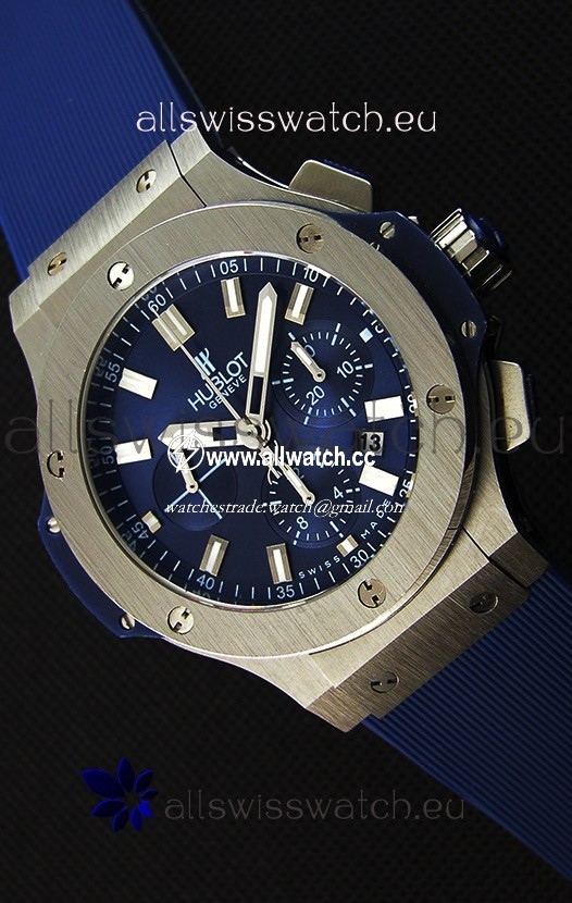 Hublot Big Bang Steel Blue1:1 Mirror