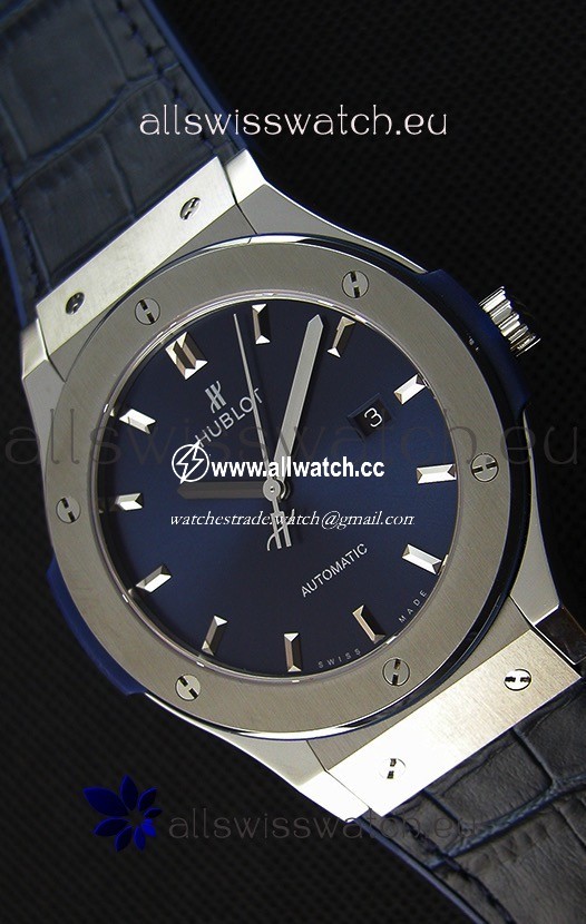 Hublot Classic Fusion Blue Titanium- 1:1 Mirror